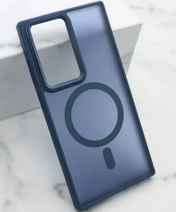 Samsung Galaxy S26 MagSafe Cam Smoke Twotone Eco Case Blue